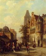 unknow artist European city landscape, street landsacpe, construction, frontstore, building and architecture. 284 USA oil painting reproduction